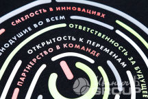 Ростовая футболка с логотипом «М.»